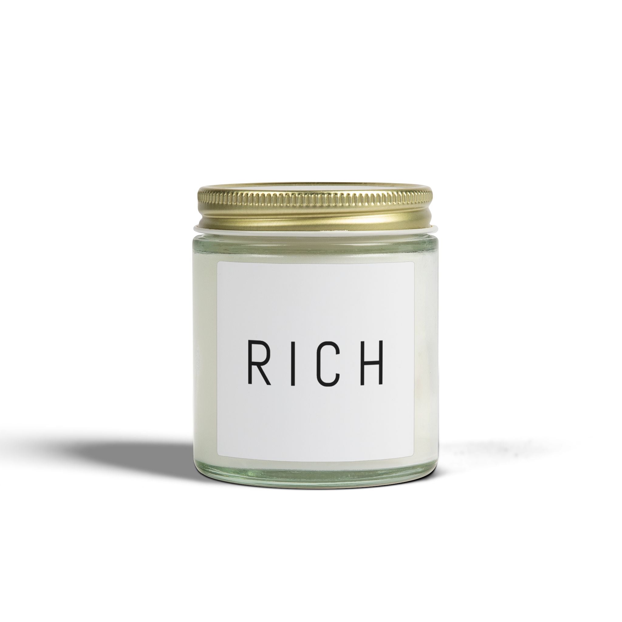 RICH Jar Candle - Coconut Apricot Scented  (4oz/9oz)
