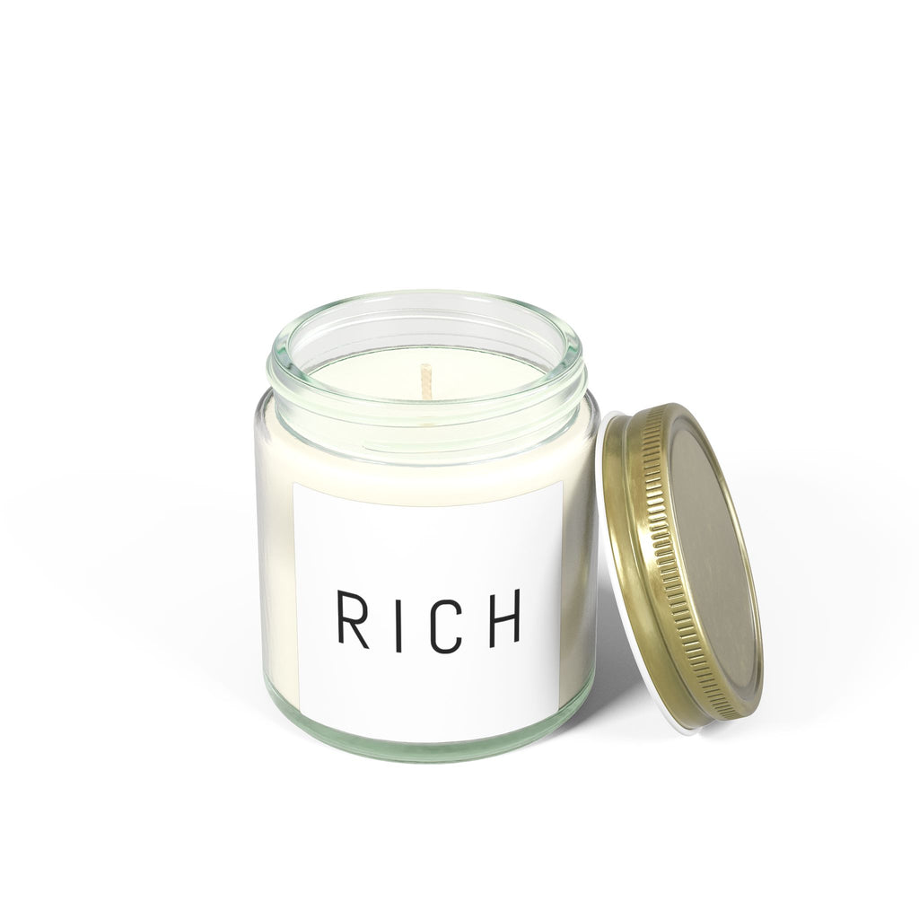 RICH Jar Candle - Coconut Apricot Scented  (4oz/9oz)