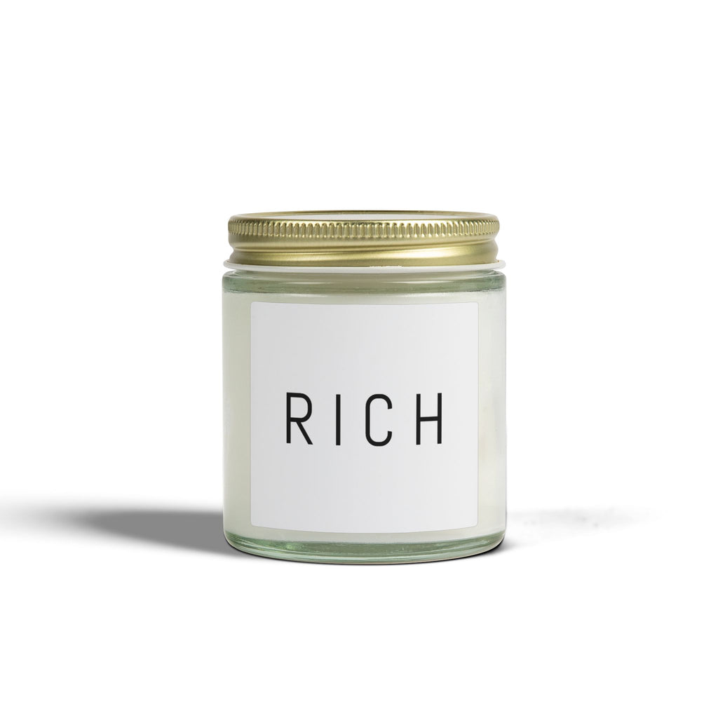 RICH Jar Candle - Coconut Apricot Scented  (4oz/9oz)