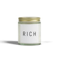 RICH Jar Candle - Coconut Apricot Scented  (4oz/9oz)